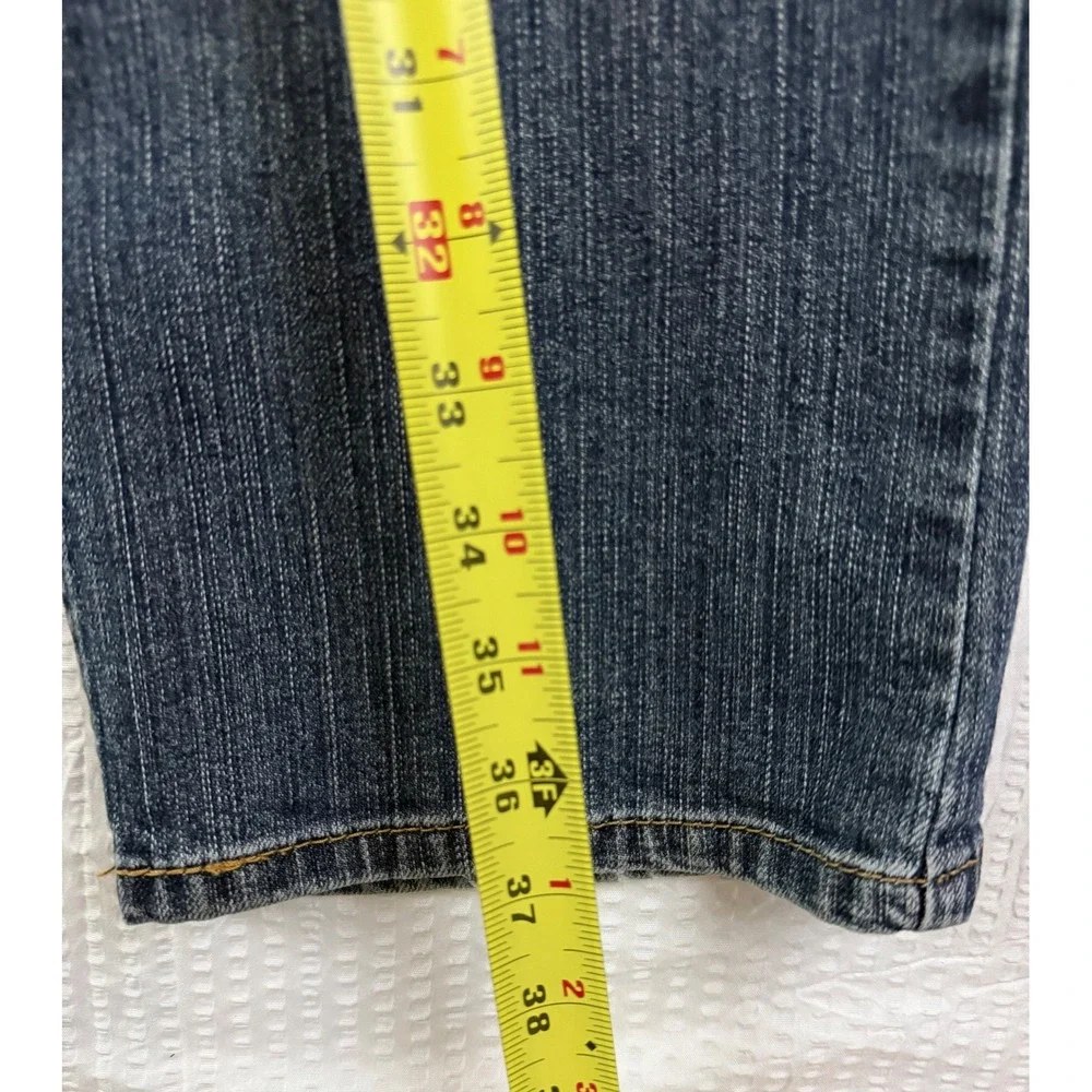 Levis 514 Slim Straight Jeans Mens 36x30 Medium Wash Blue Denim Pants